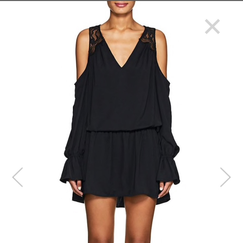 Ramy Brook Abigail matte Georgette Dress